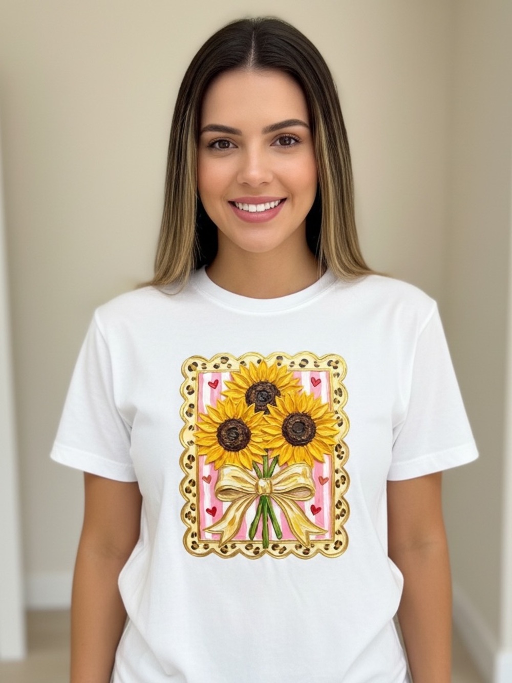 Sunflower Bouquet Shirt - Picture 2 of 6